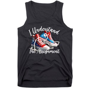 I Understand The Assignment Chucks And Pearls Election 2024 Tank Top