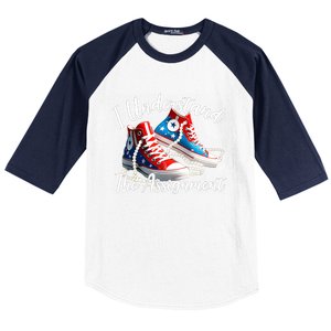 I Understand The Assignment Chucks And Pearls Election 2024 Baseball Sleeve Shirt