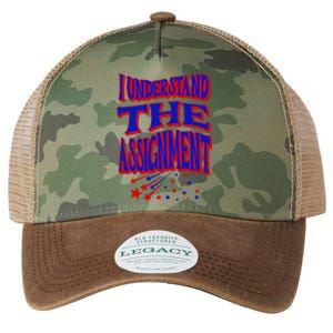 I Understand The Assignment Vote Kamala Harris 2024 Legacy Tie Dye Trucker Hat