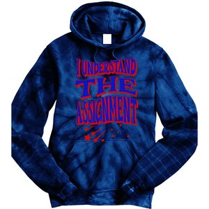 I Understand The Assignment Vote Kamala Harris 2024 Tie Dye Hoodie