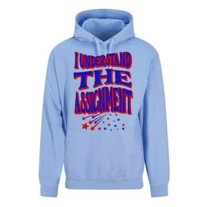 I Understand The Assignment Vote Kamala Harris 2024 Unisex Surf Hoodie