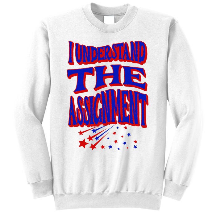 I Understand The Assignment Vote Kamala Harris 2024 Sweatshirt