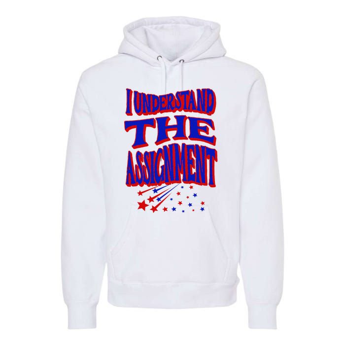 I Understand The Assignment Vote Kamala Harris 2024 Premium Hoodie