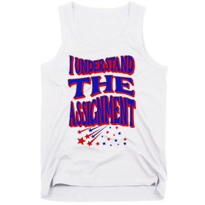 I Understand The Assignment Vote Kamala Harris 2024 Tank Top