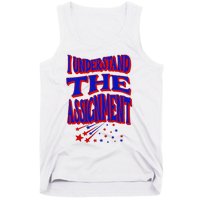 I Understand The Assignment Vote Kamala Harris 2024 Tank Top