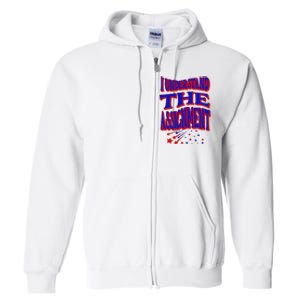 I Understand The Assignment Vote Kamala Harris 2024 Full Zip Hoodie