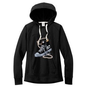 I Understand The Assignment Chucks And Pearls Election 2024 Women's Fleece Hoodie