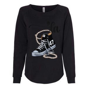 I Understand The Assignment Chucks And Pearls Election 2024 Womens California Wash Sweatshirt