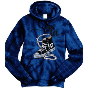 I Understand The Assignment Chucks And Pearls Election 2024 Tie Dye Hoodie