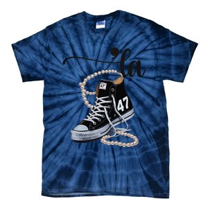 I Understand The Assignment Chucks And Pearls Election 2024 Tie-Dye T-Shirt