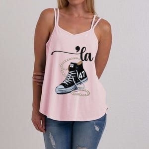 I Understand The Assignment Chucks And Pearls Election 2024 Women's Strappy Tank