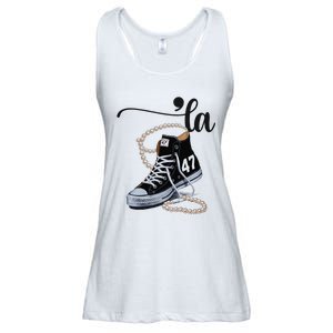 I Understand The Assignment Chucks And Pearls Election 2024 Ladies Essential Flowy Tank