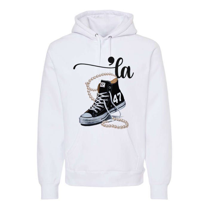 I Understand The Assignment Chucks And Pearls Election 2024 Premium Hoodie