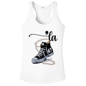 I Understand The Assignment Chucks And Pearls Election 2024 Ladies PosiCharge Competitor Racerback Tank