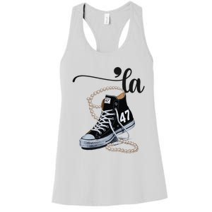 I Understand The Assignment Chucks And Pearls Election 2024 Women's Racerback Tank