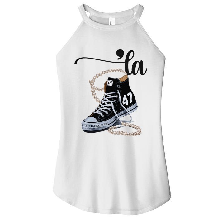 I Understand The Assignment Chucks And Pearls Election 2024 Women's Perfect Tri Rocker Tank