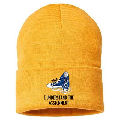 I Understand The Assignment 2024 Sustainable Knit Beanie