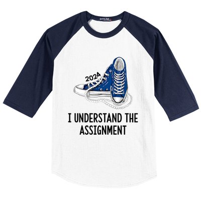 I Understand The Assignment 2024 Baseball Sleeve Shirt