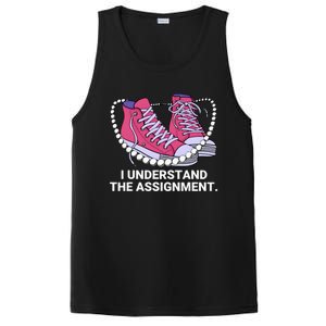 I Understand The Assignment Chucks And Pearls Election 2024 PosiCharge Competitor Tank