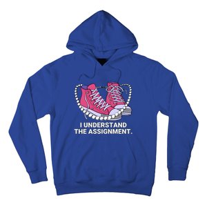 I Understand The Assignment Chucks And Pearls Election 2024 Hoodie