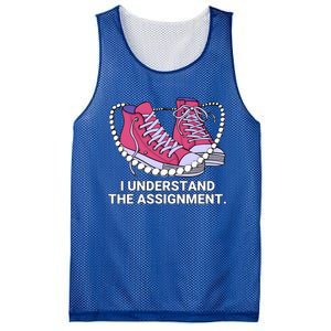 I Understand The Assignment Chucks And Pearls Election 2024 Mesh Reversible Basketball Jersey Tank