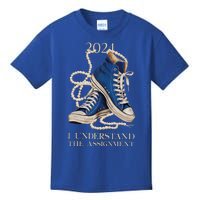 I Understand The Assignment Kamala Vote Blue Election 2024 Kids T-Shirt