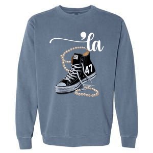 I Understand The Assignment Chucks And Pearls Election 2024 Garment-Dyed Sweatshirt