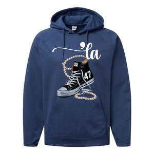 I Understand The Assignment Chucks And Pearls Election 2024 Performance Fleece Hoodie