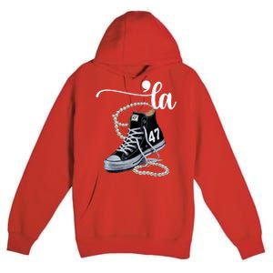 I Understand The Assignment Chucks And Pearls Election 2024 Premium Pullover Hoodie