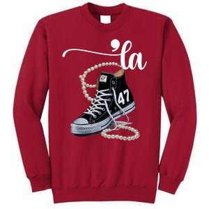 I Understand The Assignment Chucks And Pearls Election 2024 Tall Sweatshirt