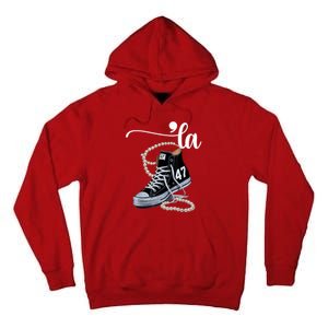 I Understand The Assignment Chucks And Pearls Election 2024 Tall Hoodie