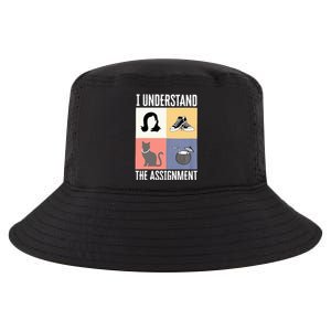 I Understand The Assignment Chucks And Pearls Election 2024 Cool Comfort Performance Bucket Hat