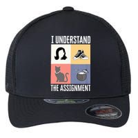 I Understand The Assignment Chucks And Pearls Election 2024 Flexfit Unipanel Trucker Cap