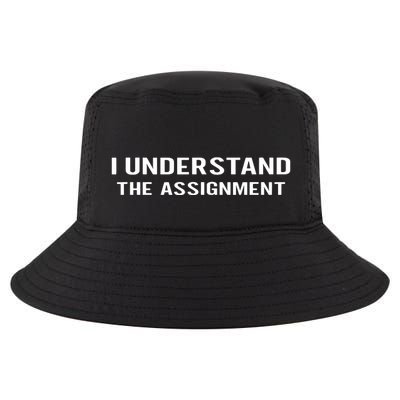 I Understand The Assignment Cool Comfort Performance Bucket Hat