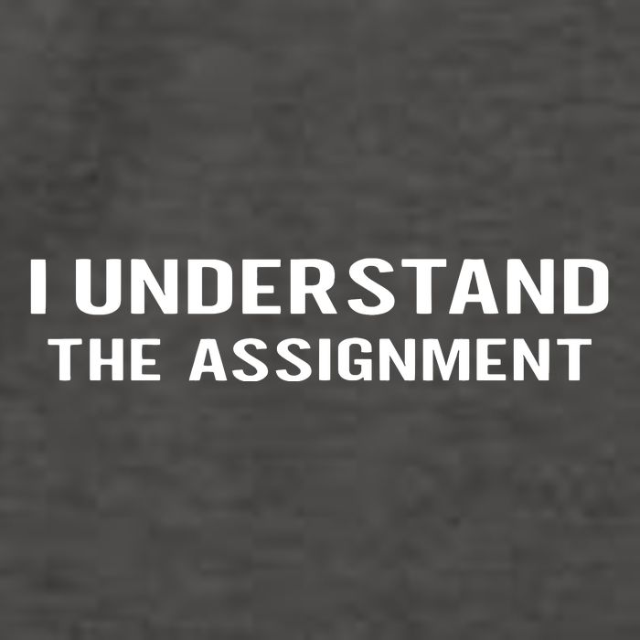 I Understand The Assignment Vector Backpack