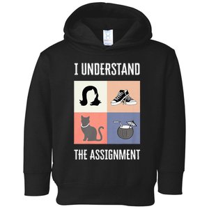 I Understand The Assignt Vote For President Kamala Harris Toddler Hoodie