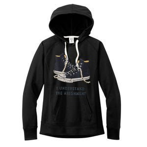 I Understand The Assignment Women's Fleece Hoodie