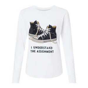 I Understand The Assignment Womens Cotton Relaxed Long Sleeve T-Shirt