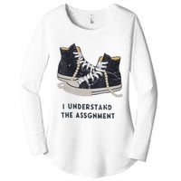 I Understand The Assignment Women's Perfect Tri Tunic Long Sleeve Shirt