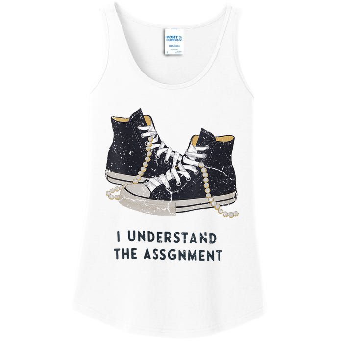 I Understand The Assignment Ladies Essential Tank