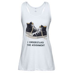 I Understand The Assignment Ladies Essential Flowy Tank