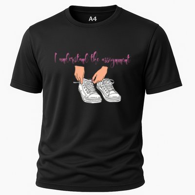 I Understand The Assignment Cooling Performance Crew T-Shirt
