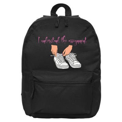 I Understand The Assignment 16 in Basic Backpack