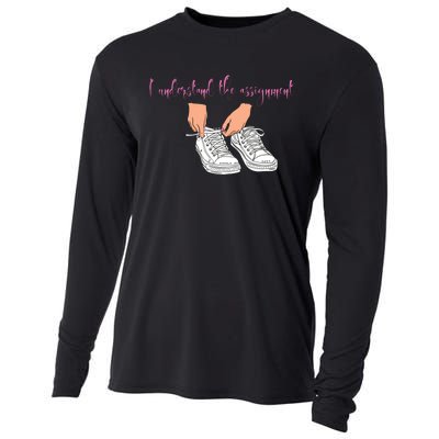 I Understand The Assignment Cooling Performance Long Sleeve Crew