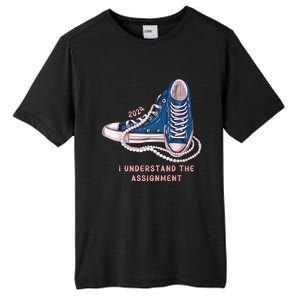 I Understand The Assignment Vote Blue Election 2024 Kamala Harris 2024 Tall Fusion ChromaSoft Performance T-Shirt