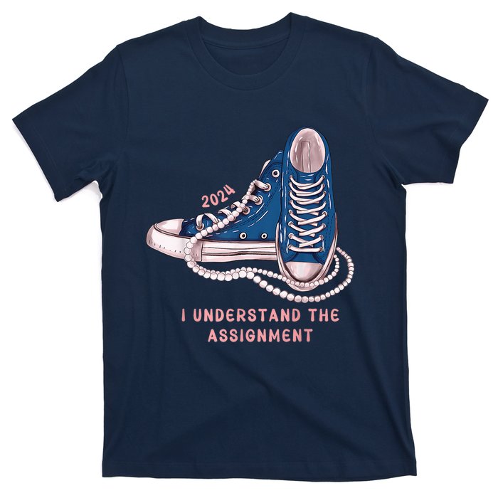 I Understand The Assignment Vote Blue Election 2024 Kamala Harris 2024 T-Shirt