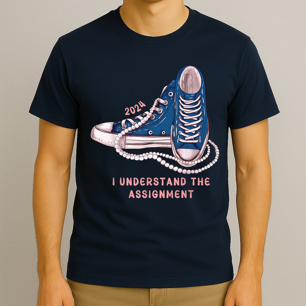I Understand The Assignment Vote Blue Election 2024 Kamala Harris 2024 T-Shirt
