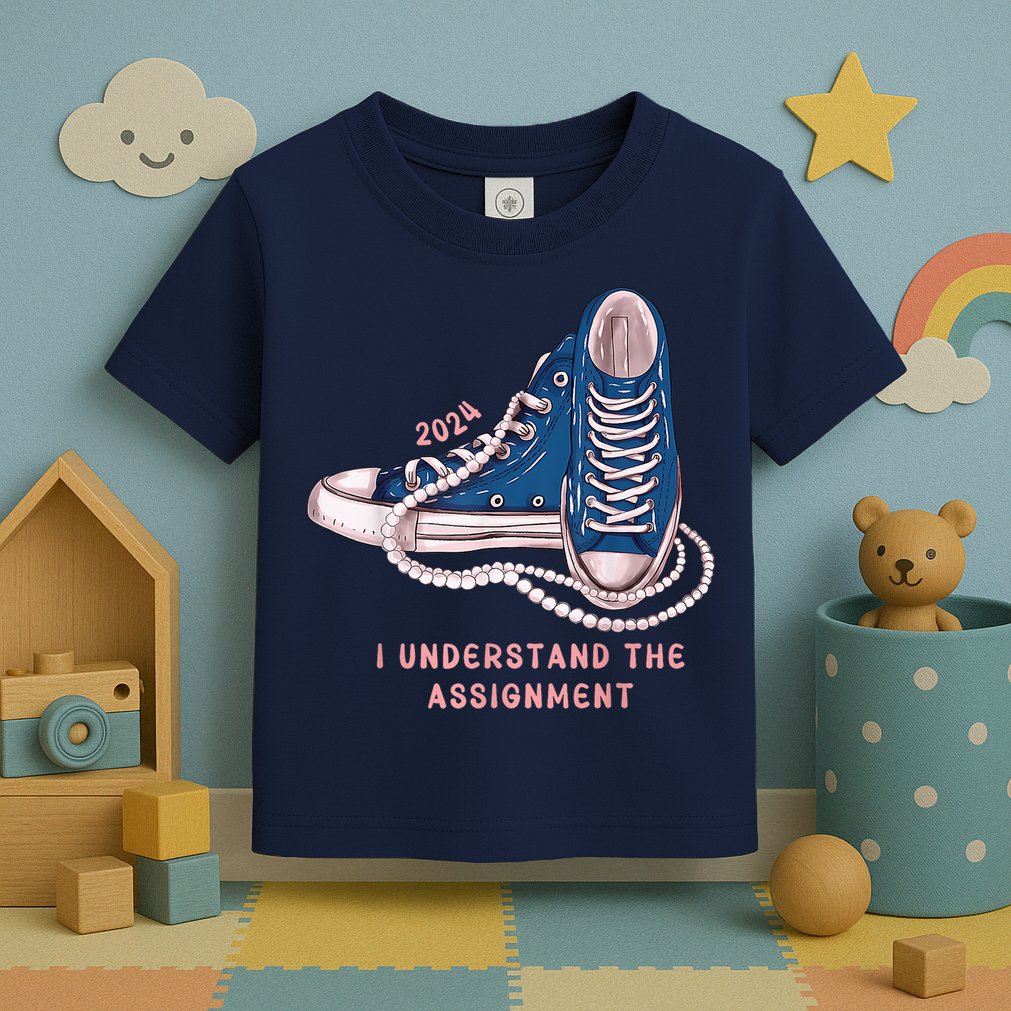 I Understand The Assignment Vote Blue Election 2024 Kamala Harris 2024 Toddler T-Shirt