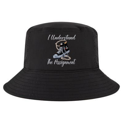 I Understand The Assignment Chucks And Pearls Election 2024 Cool Comfort Performance Bucket Hat