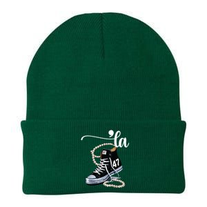 I Understand The Assignment Chucks And Pearls Election 2024 Knit Cap Winter Beanie